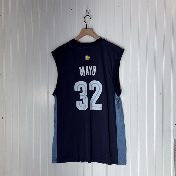 Memphis Grizzlies OJ Mayo #32 Jersey Adidas NBA Authentic Size L | Vintage Retro - Picture 2 of 11